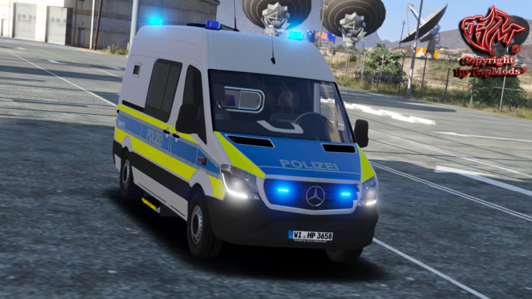 M.B. Vito Bundespolizei V1.0.0 [ELS] © – TopMods© Für Grand Theft Auto 5